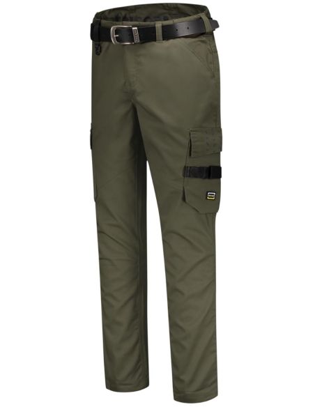 Pracovné nohavice unisex Work Pants Twill T64 army