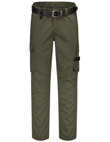 Pracovné nohavice unisex Work Pants Twill T64 army