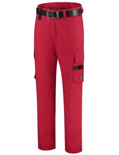 Pracovné nohavice unisex Work Pants Twill T64 červená