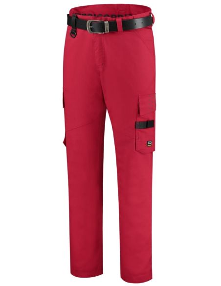 Pracovné nohavice unisex Work Pants Twill T64 červená