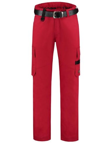 Pracovné nohavice unisex Work Pants Twill T64 červená
