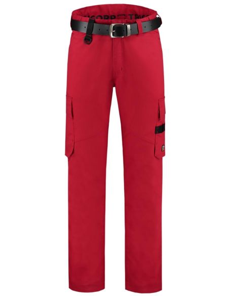 Pracovné nohavice unisex Work Pants Twill T64 červená
