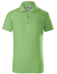 Polokošeľa detská Pique Polo X22 hrášková zelená 2