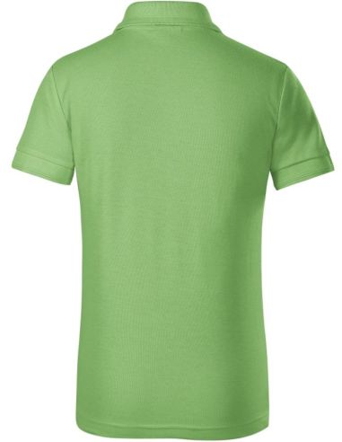 Polokošeľa detská Pique Polo X22 hrášková zelená