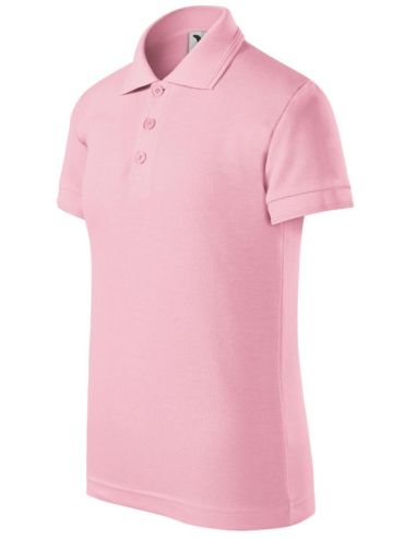 Polokošeľa detská Pique Polo X22 ružová