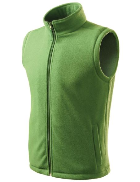 Fleece vesta unisex Next 5X8 hrášková zelená