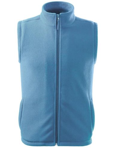 Fleece vesta unisex Next 5X8 svetlomodrá