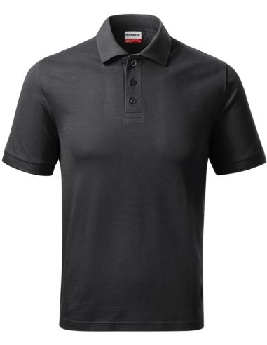 Polokošeľa pánska Resist Heavy Polo R20 ebony gray