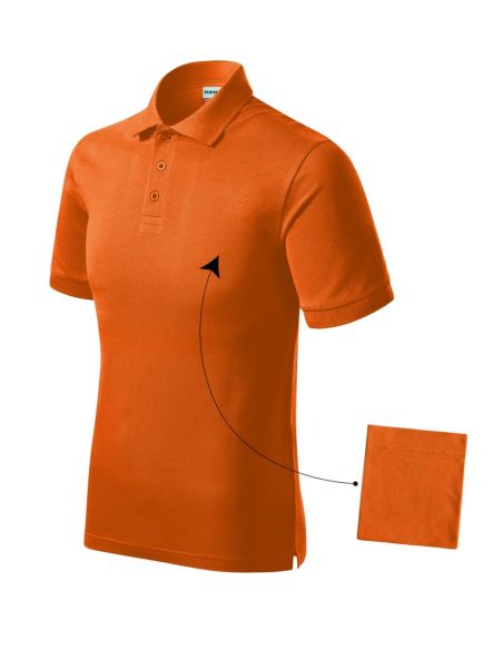 Polokošeľa pánska Resist Heavy Polo R20 oranžová