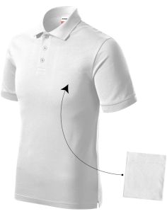 Polokošeľa pánska Resist Heavy Polo R20 biela