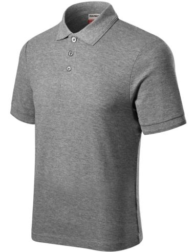 Polokošeľa pánska Reserve R22 tmavosivý melír