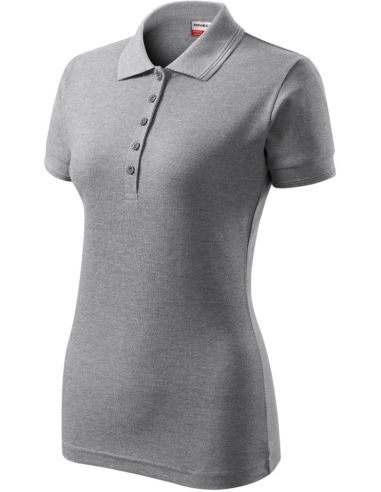 Polokošeľa dámska Reserve R23 tmavosivý melír